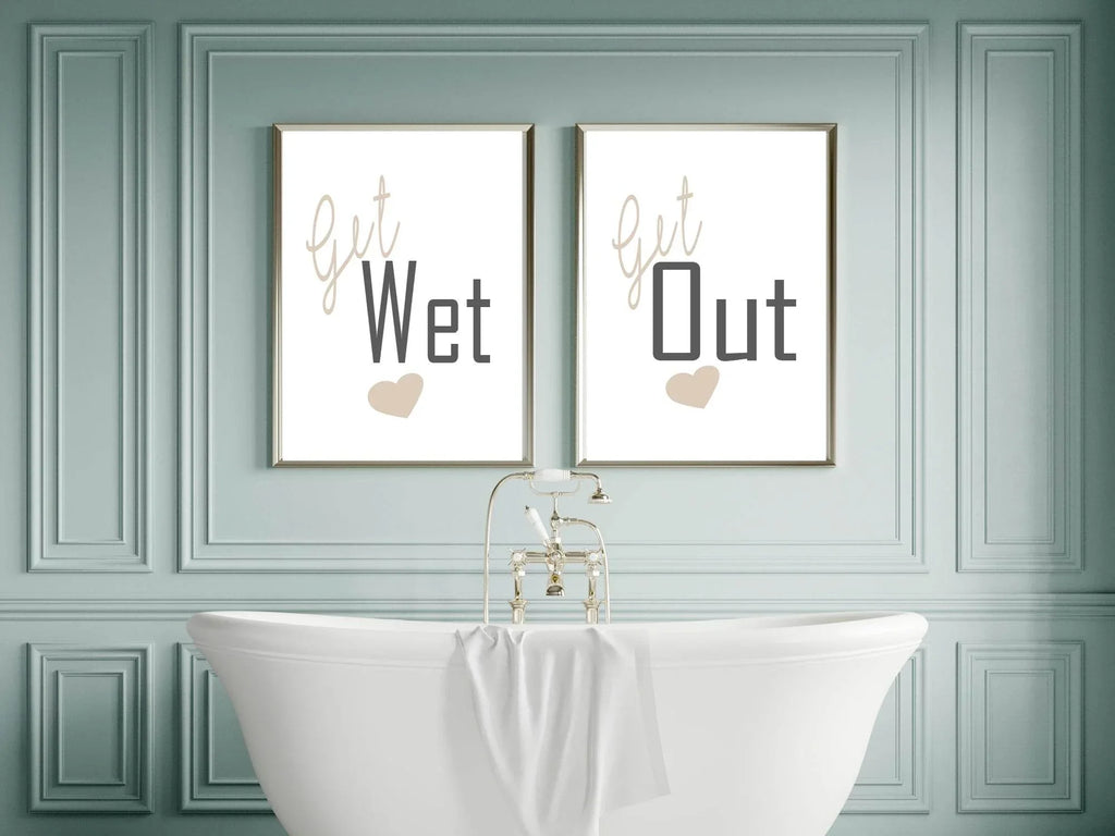 Get Out Print | Fun Wall Art | Customisable - Larosier Prints