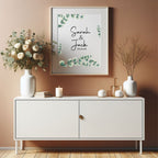 Eucalyptus personalised Forever Print, product photo 2