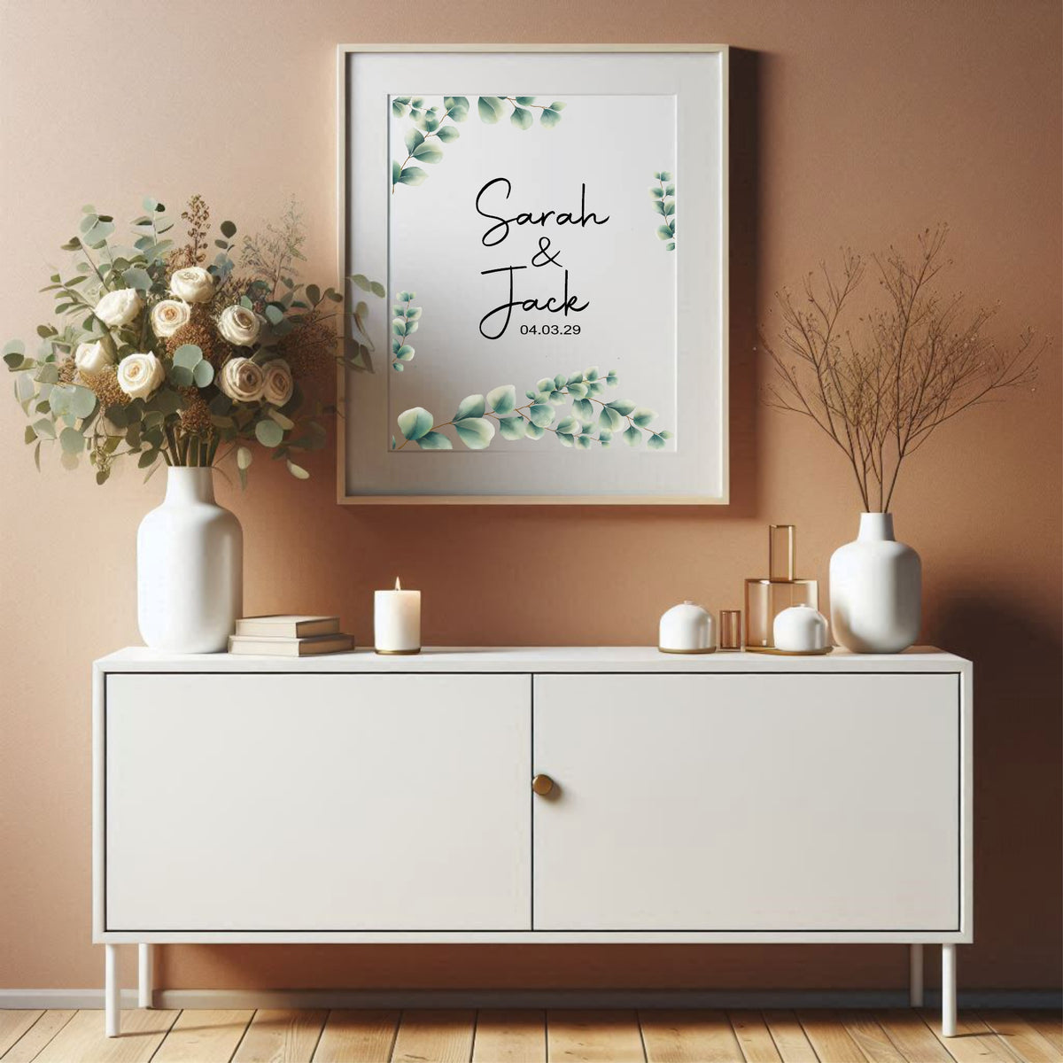 Eucalyptus personalised Forever Print, product photo 2