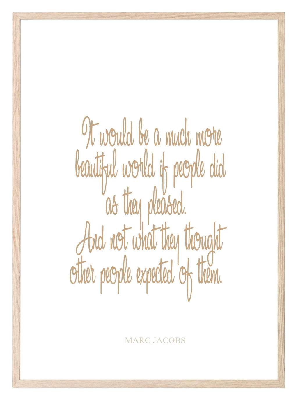 A Beautiful World Of Freedom Print | Inspirational Wall Art - Larosier Prints