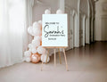 Minimalist Graduation Party Sign - Larosier Prints