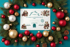 Christmas Capybara Letter to Santa Kit inc Personalised Forever Print - Larosier Prints