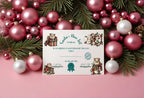 Christmas Capybara Letter to Santa Kit inc Personalised Forever Print - Larosier Prints