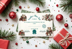 Christmas Capybara Letter to Santa Kit inc Personalised Forever Print - Larosier Prints