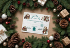 Christmas Capybara Letter to Santa Kit inc Personalised Forever Print - Larosier Prints