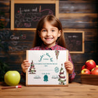 Christmas Tree Letter to Santa Kit inc Personalised Forever Print - Larosier Prints