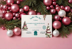 Christmas Tree Letter to Santa Kit inc Personalised Forever Print - Larosier Prints