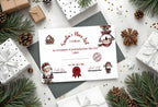 Christmas Santa Letter to Santa Kit inc Personalised Forever Print - Larosier Prints