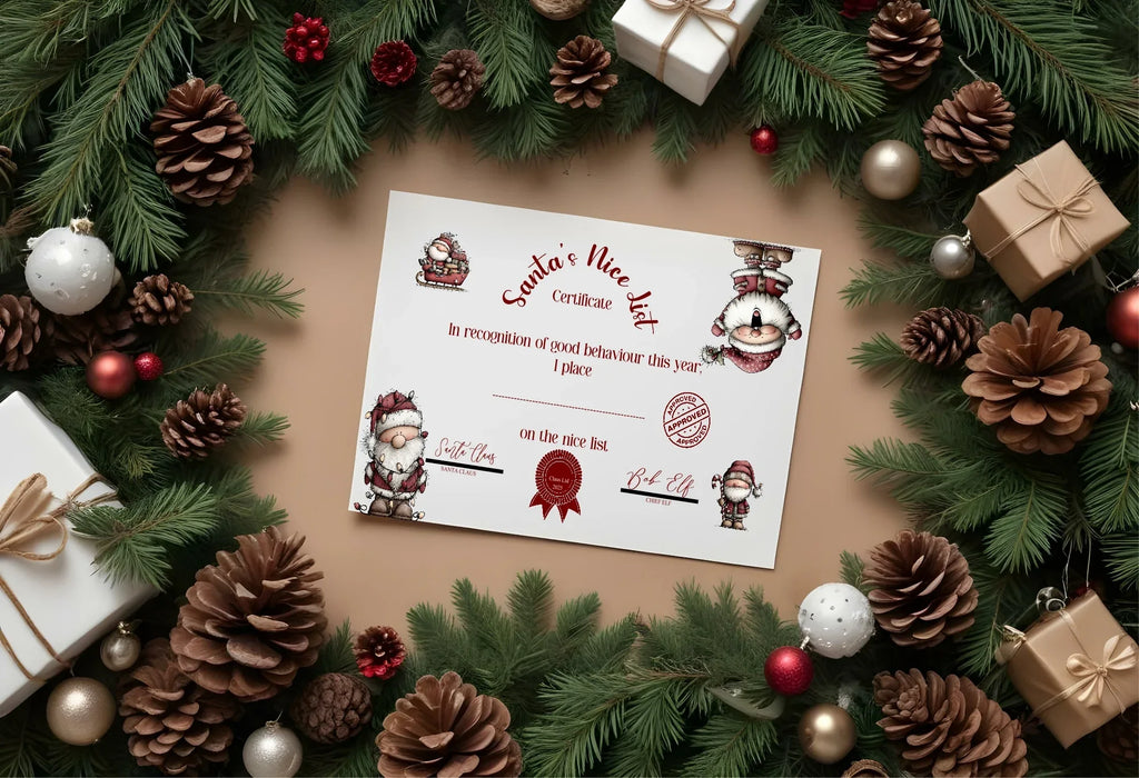 Christmas Santa Letter to Santa Kit inc Personalised Forever Print - Larosier Prints
