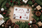 Christmas Santa Letter to Santa Kit inc Personalised Forever Print - Larosier Prints