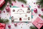 Christmas Santa Letter to Santa Kit inc Personalised Forever Print - Larosier Prints
