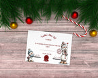 Christmas Snowman Letter to Santa Kit inc Personalised Forever Print - Larosier Prints