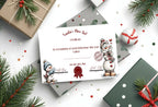 Christmas Snowman Letter to Santa Kit inc Personalised Forever Print - Larosier Prints