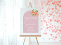 Baby In Bloom Welcome To Our Baby Shower Party Sign - Larosier Prints