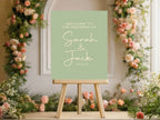 Willow Welcome To Our Wedding Party Sign - Larosier Prints