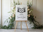 White Gothic Wedding Invitations | Pack of 10