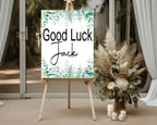 Eucalyptus Good Luck Party Sign - Larosier Prints