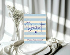 Nautical Dessert Baby Shower Party Sign - Larosier Prints