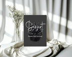 Gothic Dessert Baby Shower Party Sign - Larosier Prints