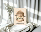 Vintage Dessert Baby Shower Party Sign - Larosier Prints