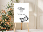 The Lovers Tarot Complete Wedding Signage Bundle | White