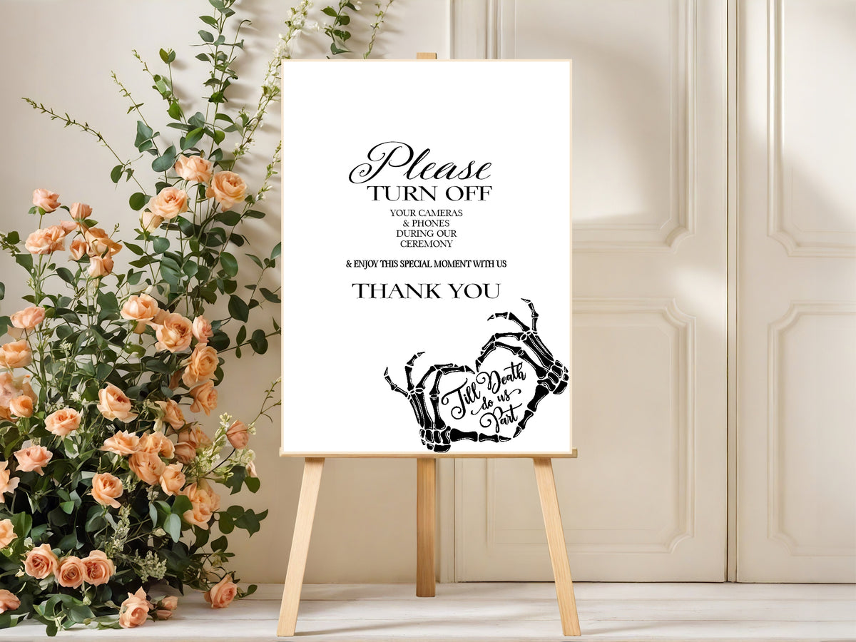 The Lovers Tarot Complete Wedding Signage Bundle | White