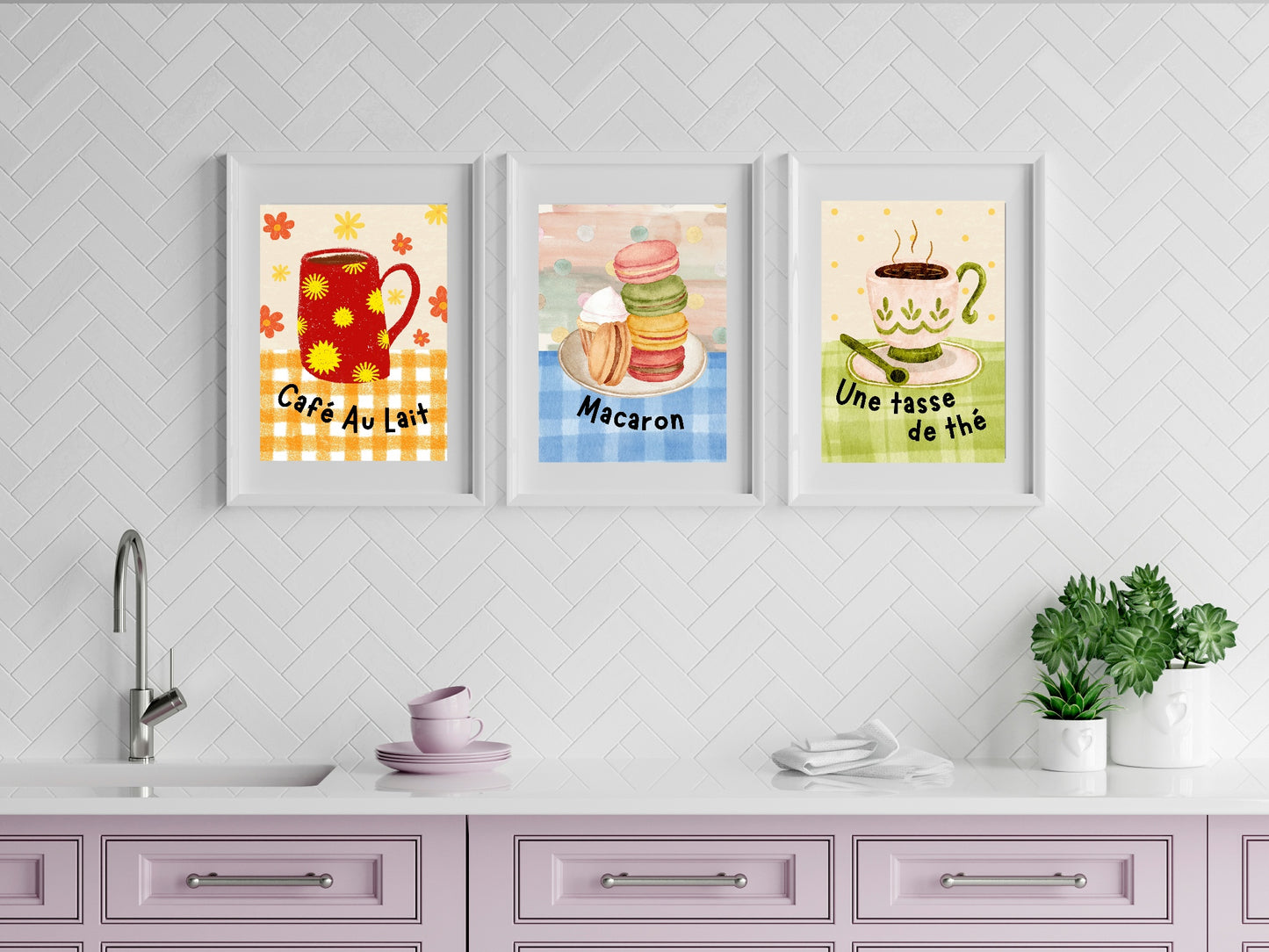 Une Tasse De Thé Print | Tea | French Wall Art