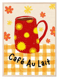 Café Au Lait Print | Coffee | French Wall Art - Larosier Prints