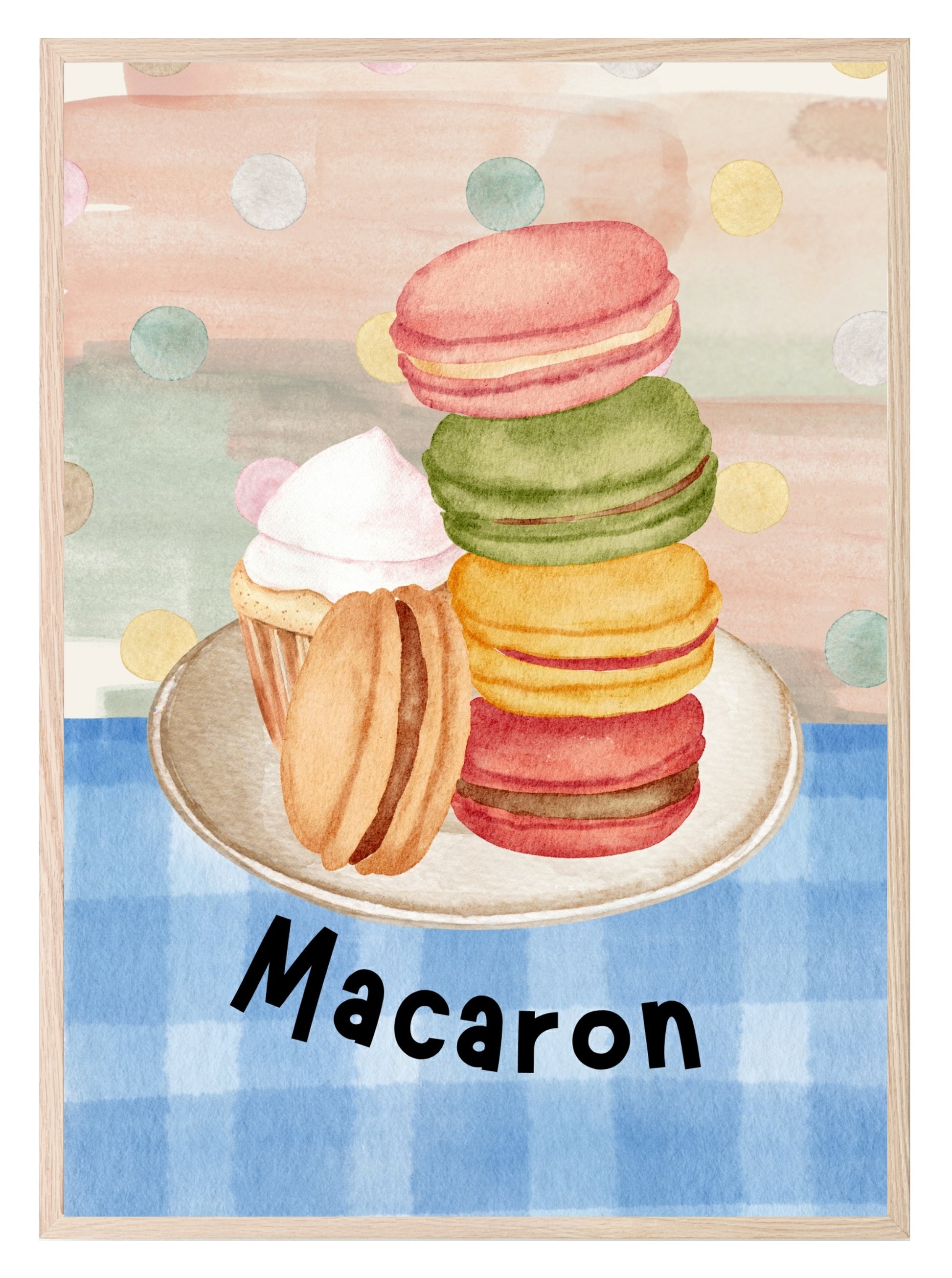 Macaron Print | French Wall Art