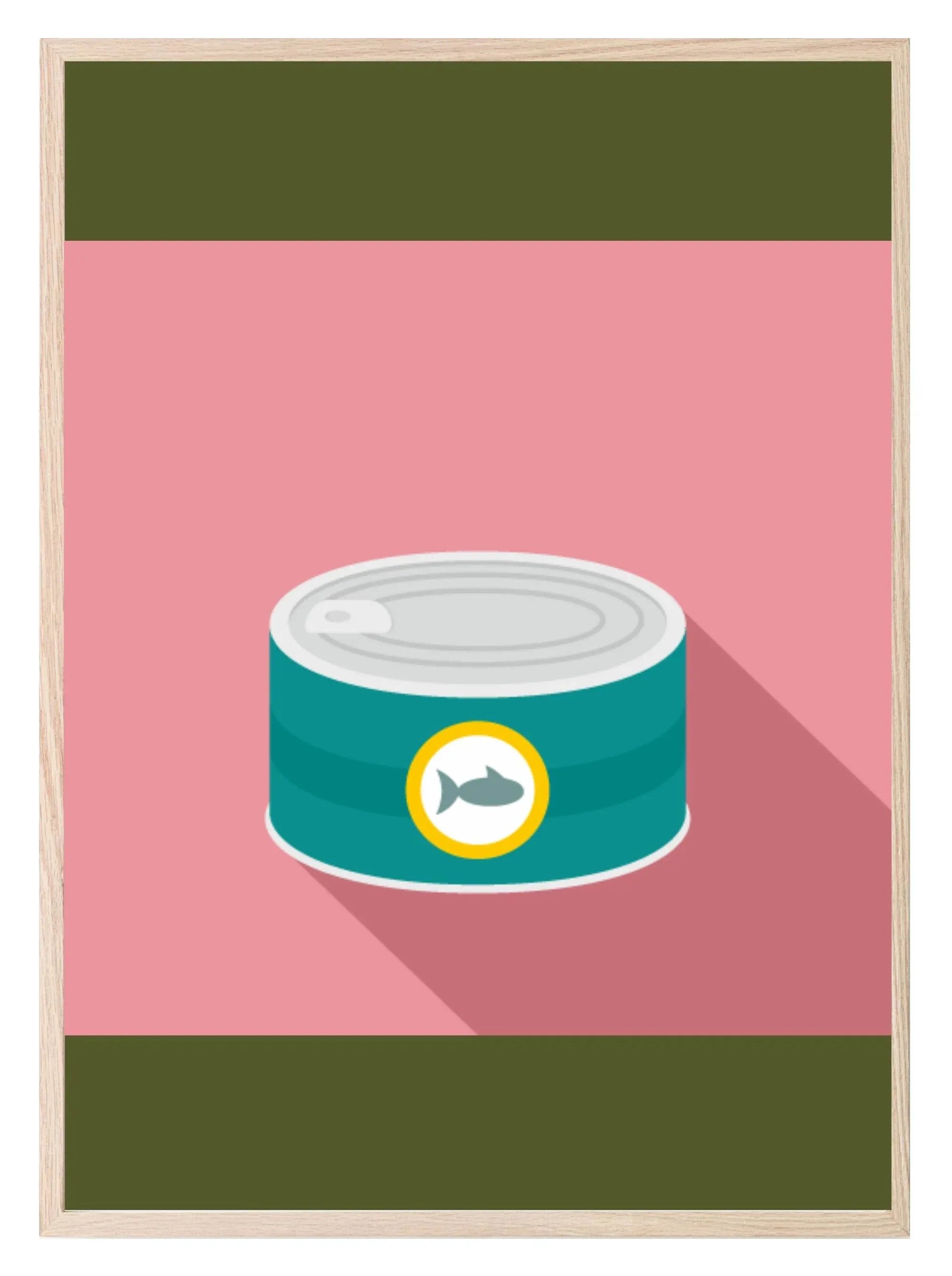 Tuna Can Print | Kitchen Wall Art - Larosier Prints