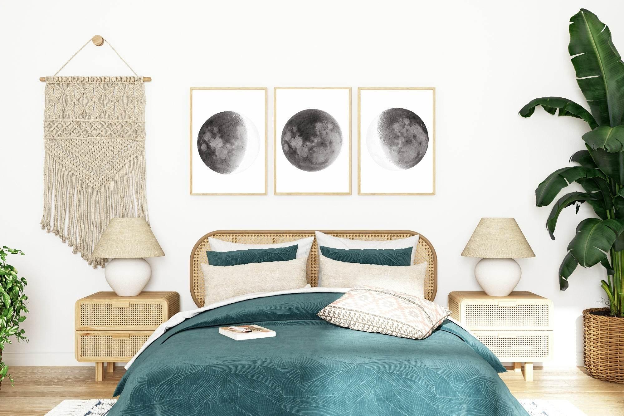 Moon Print | Celestial Wall Art - Larosier Prints