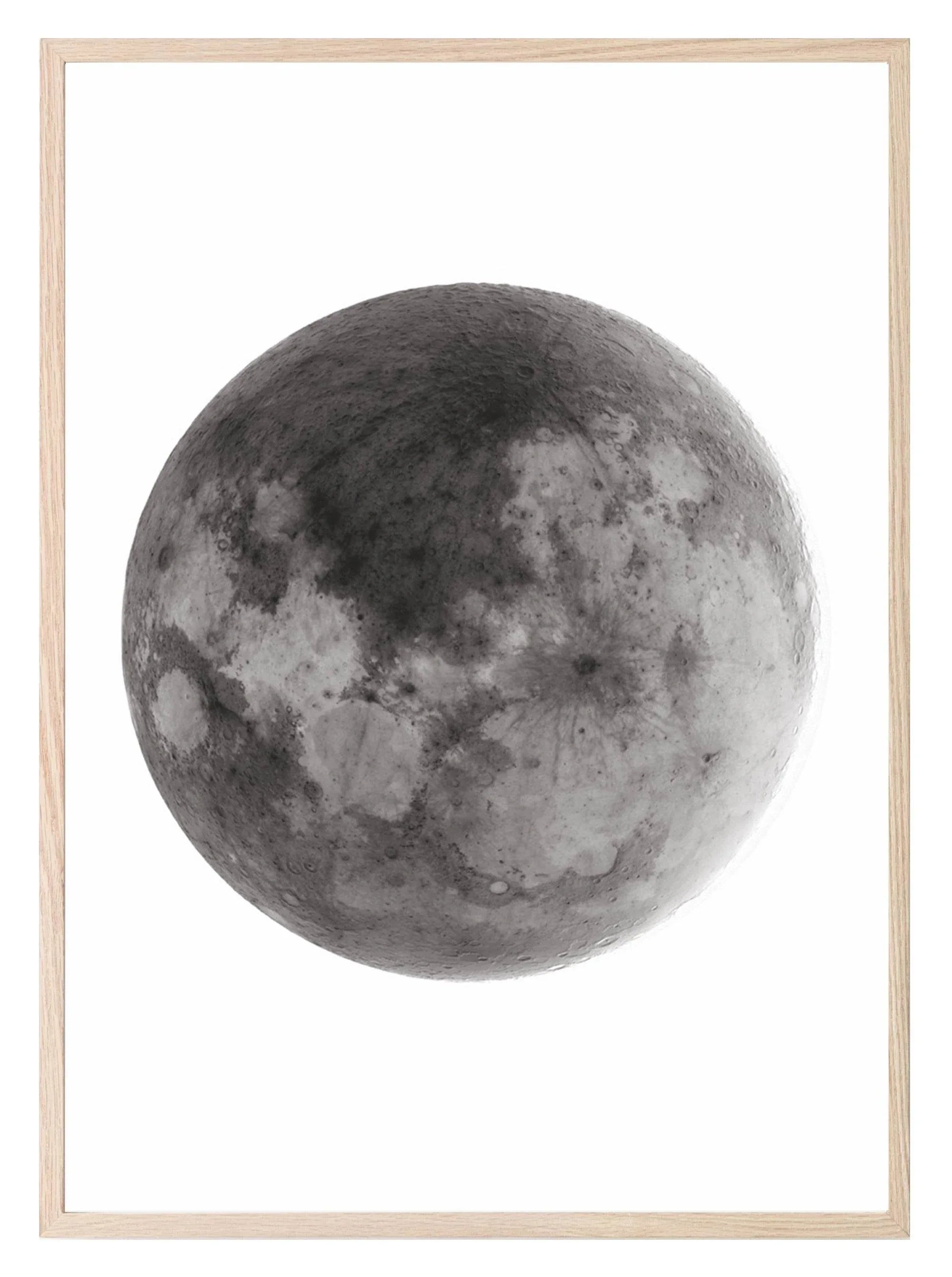 Moon Print | Celestial Wall Art - Larosier Prints