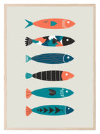 Sardines Print | Kitchen Wall Art - Larosier Prints