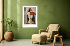 Abstract Girl Print | Pablo Picasso Inspired Art - Larosier Prints
