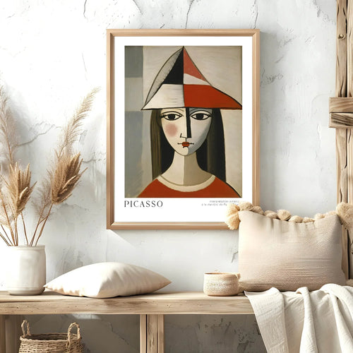 Abstract Girl Print | Pablo Picasso Inspired Art - Larosier Prints