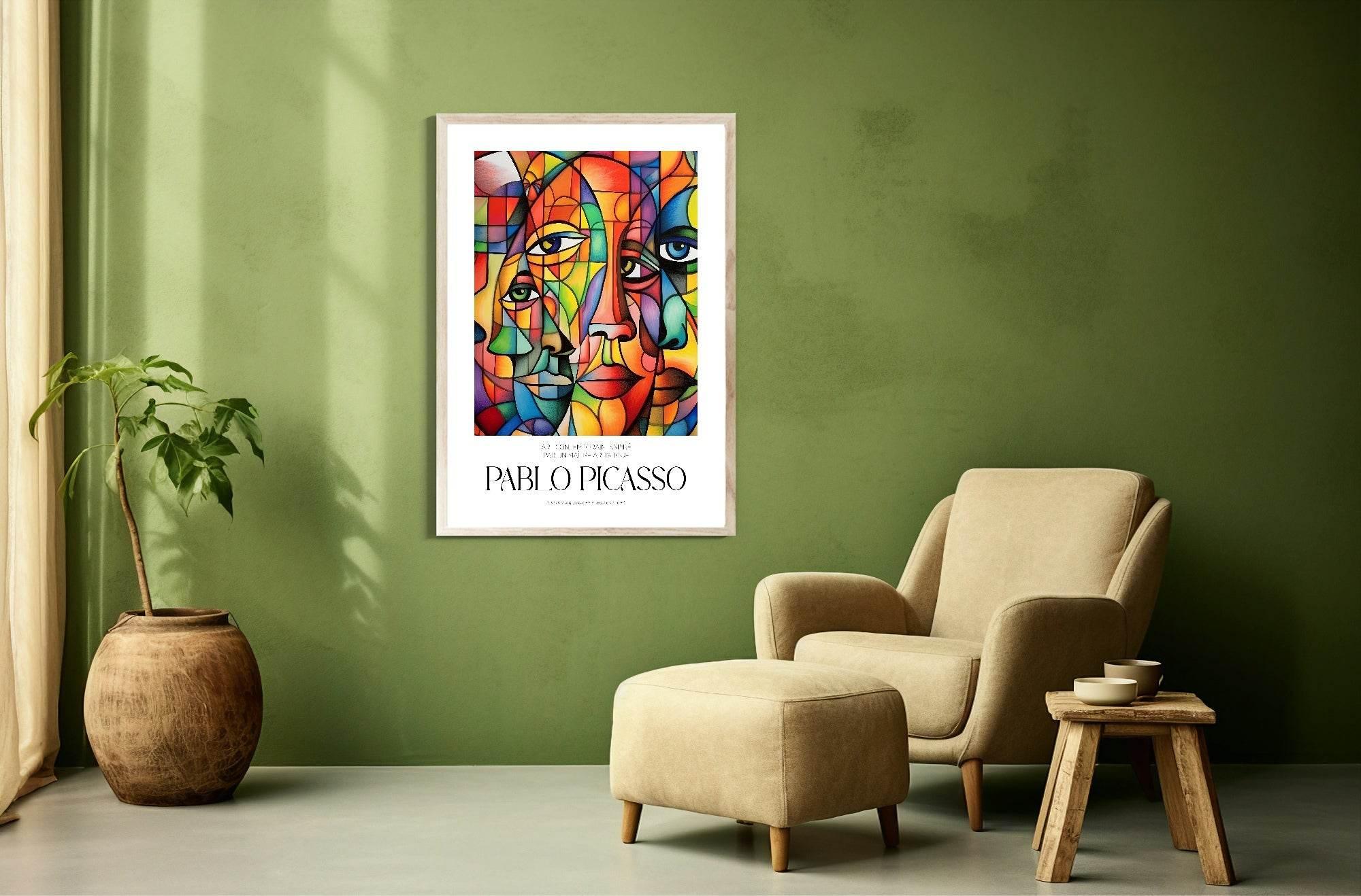Everything You Can Imagine Is Real Print | Pablo Picasso Inspired Art - Larosier Prints