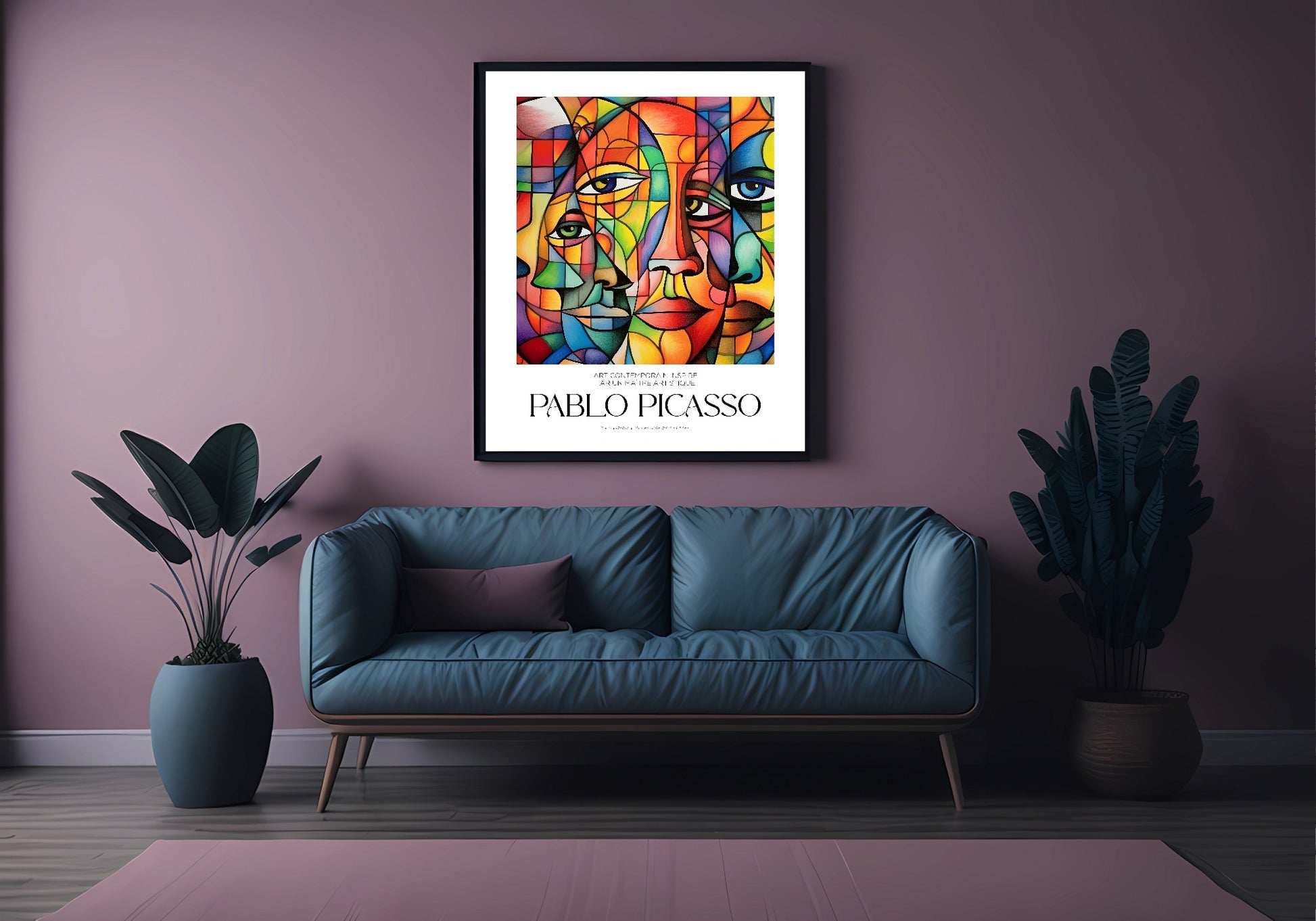 Everything You Can Imagine Is Real Print | Pablo Picasso Inspired Art