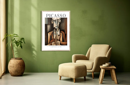 Abstract Man Print | Pablo Picasso Inspired Art