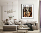 Abstract Man Print | Pablo Picasso Inspired Art - Larosier Prints
