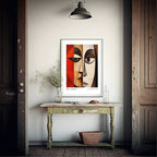 Woman Portrait Print | Pablo Picasso Inspired Art - Larosier Prints