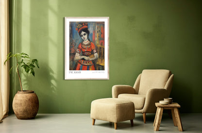 Woman Print | Pablo Picasso Inspired Art