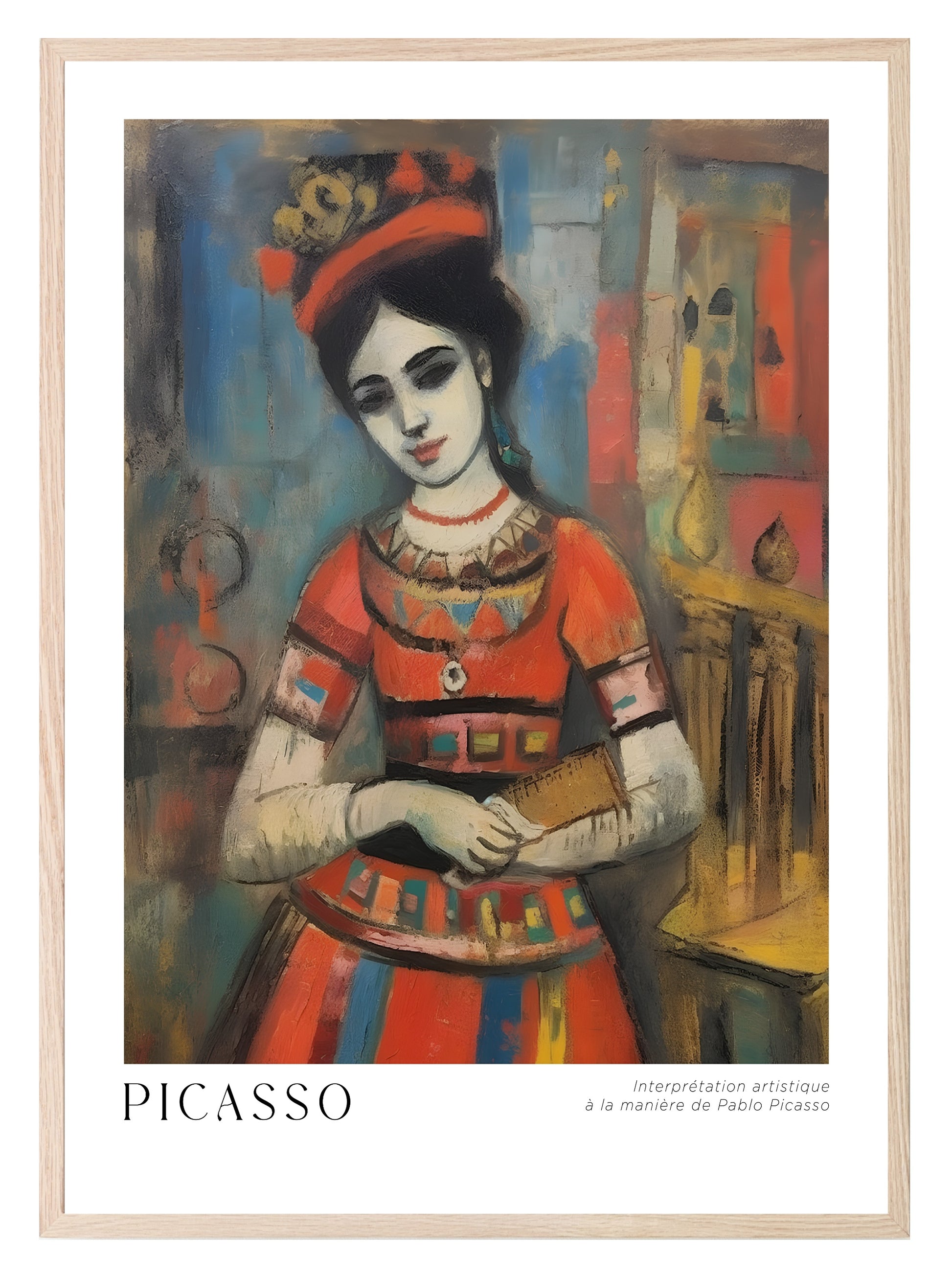 Woman Print | Pablo Picasso Inspired Art