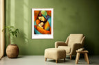 Mother With Baby Print | Pablo Picasso Inspired Art - Larosier Prints