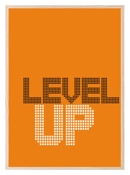 Level Up Print | Gaming Wall Art