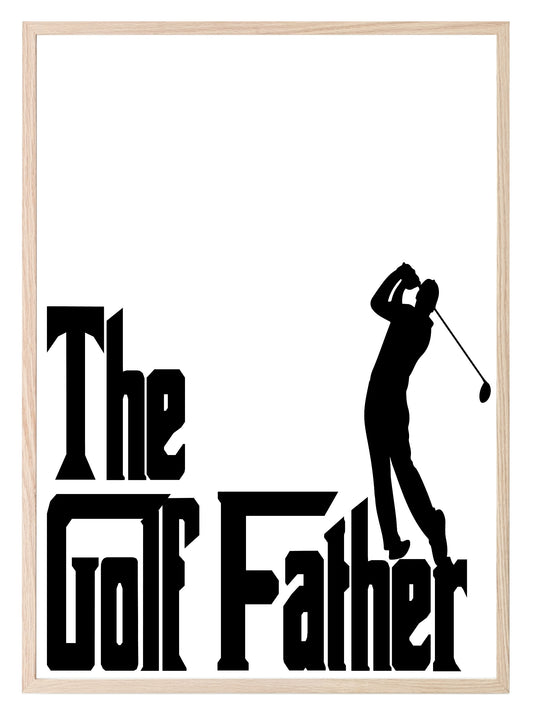 The Golf Father Print | Hobbies & Interests Wall Art