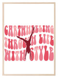 Cartwheeling Through Life With Style Print | Gymnastics | Hobbies & Interests Wall Art - Larosier Prints
