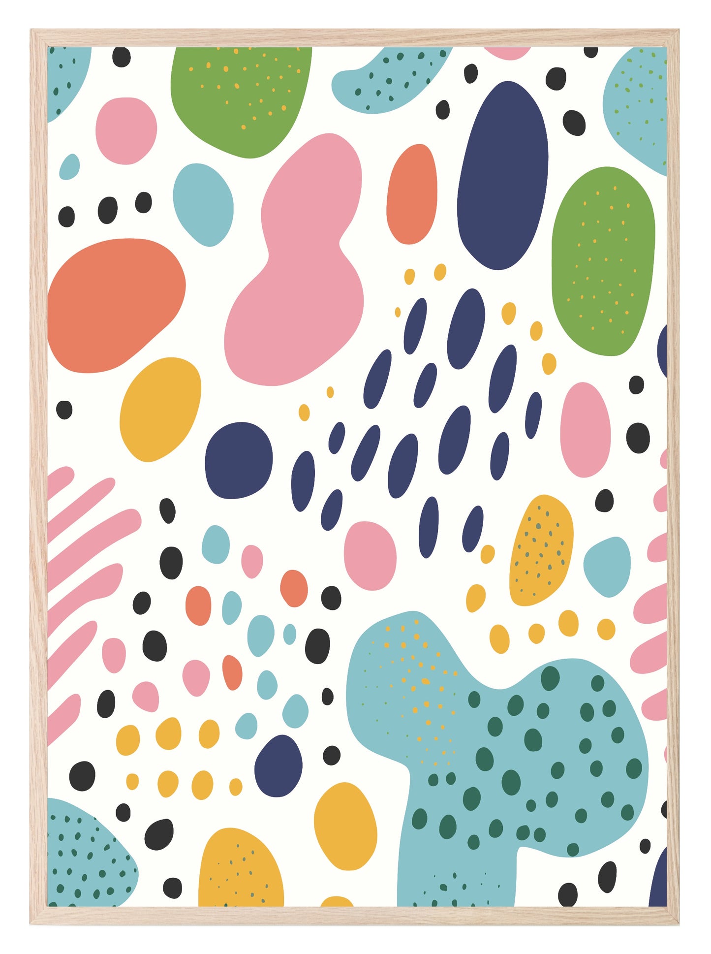 Dots Print | Colourful Wall Art