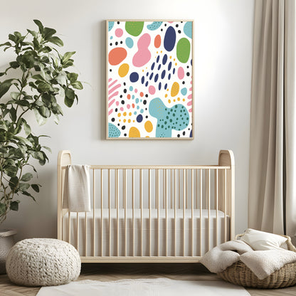 Dots Print | Colourful Wall Art