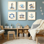 Anchor Print | Nautical Collection | Nursery Wall Art - Larosier Prints