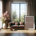 Earth Taupe personalised Forever Print, product photo 1